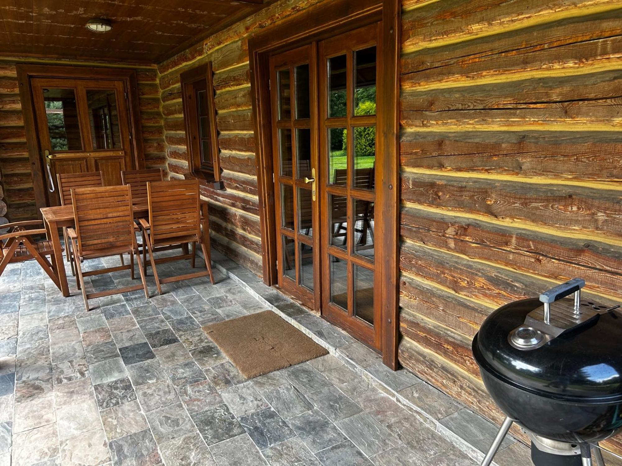 Log Cabin In Czech-Saxon Switzerland Šluknov Exterior foto